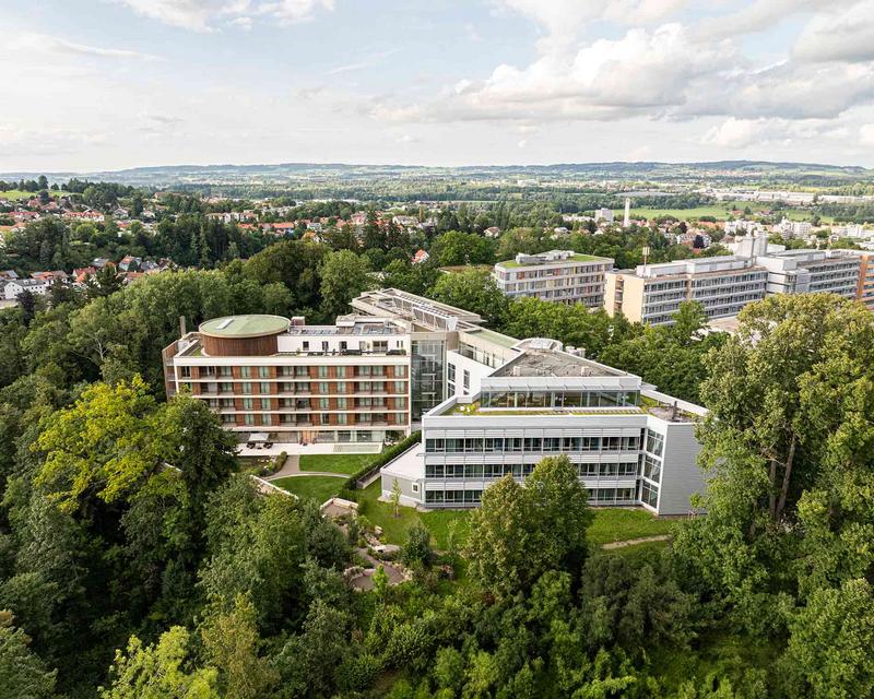 MVZ Gebäude aus der Vogelperspektive