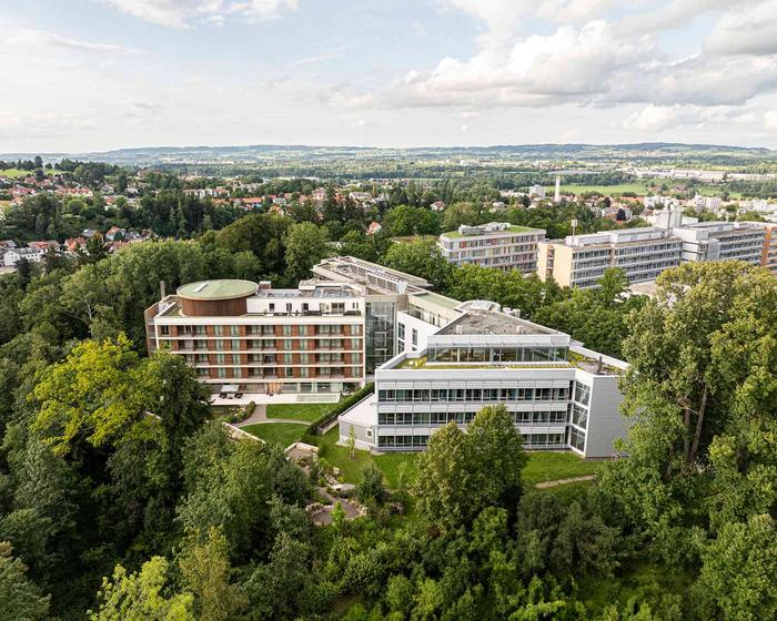 MVZ Gebäude aus der Vogelperspektive