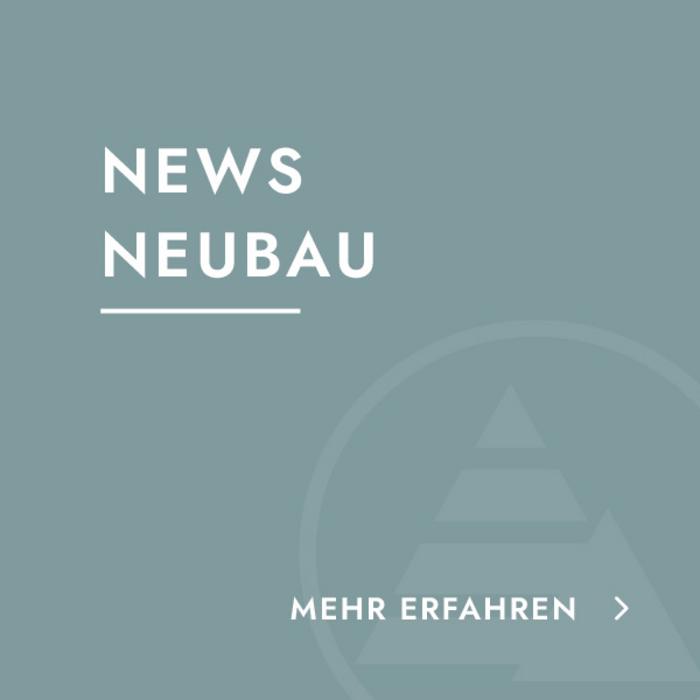dekorative Kachel mit Link zu den News zum Umbau