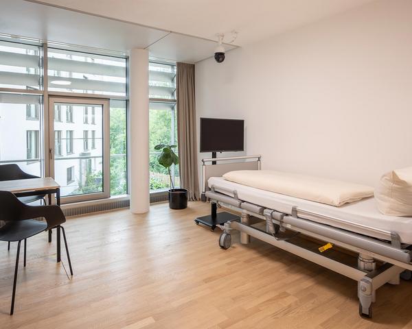 Aufnahme eines Zimmers im MVZ
