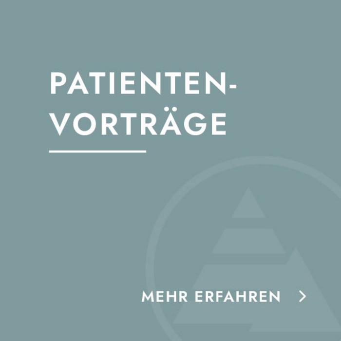 dekorative Kachel mit Link zu den Patienten Vorträgen